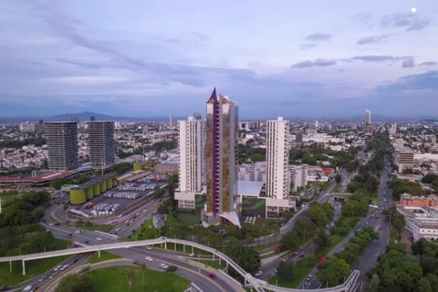 Hyperlapse of a busy city freeway Stock Footage 208826430