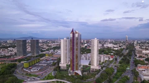 Hyperlapse of a busy city freeway Stock Footage 208826441