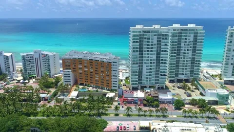 Hyperlapse in Cancun - Hotel Zone 動画素材 139357957