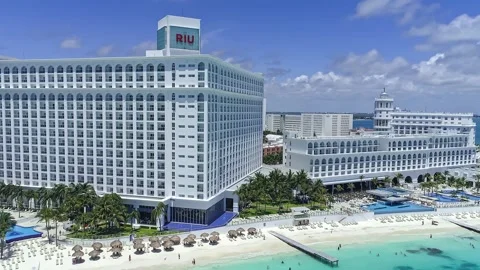 Hyperlapse in Cancun - Hotel Zone 動画素材 139357971