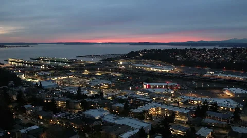 Hyperlapse capturing Queen Anne during Sunset 動画素材 231745025