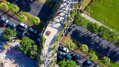 Hyperlapse Cars Video stock 135239246