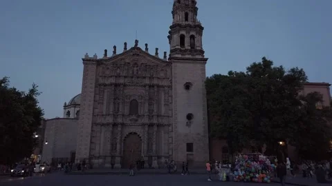 Hyperlapse cathedral Stock Footage