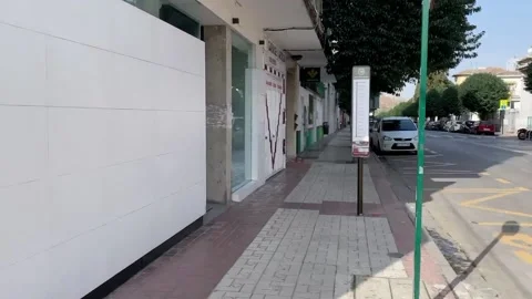 Hyperlapse City Street Stock Footage 167841402