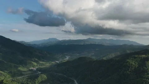 Hyperlapse clouds moving fast Stock Footage 146546889