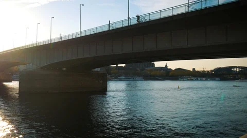 Hyperlapse Cologne Cathedral Stock Footage 106628903