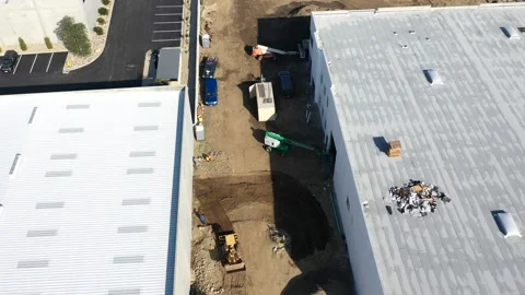 Hyperlapse construction broad daylight Vídeo Stock 150775995