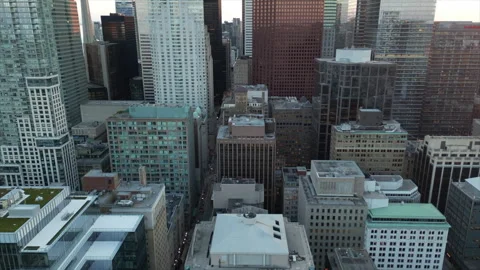 Hyperlapse Downtown Toronto Stock Footage 240673938