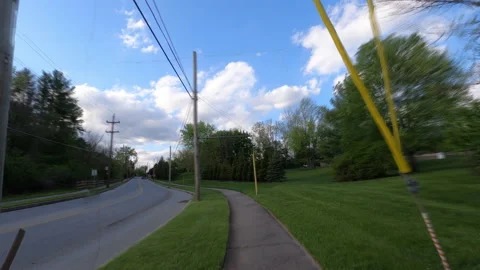 Hyperlapse of driving on a road Stock Footage 131351441