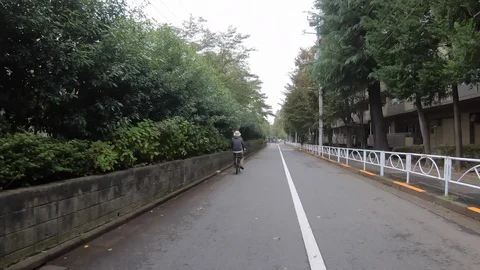 Hyperlapse Driving Tokyo Street Stock Footage 96239262
