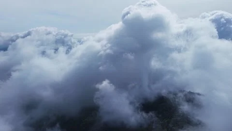 Hyperlapse of fog in sunrise Stock Video Pond5