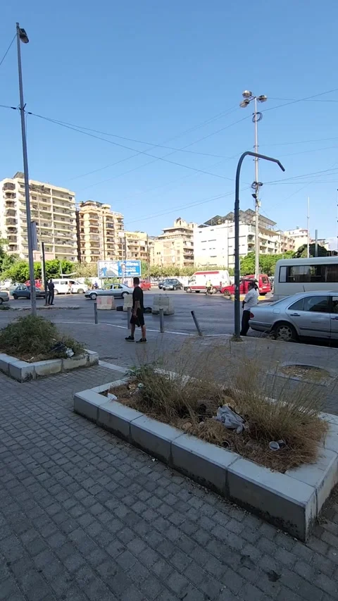 Hyperlapse footage of Tripoli Boulevard Stock-Footage 313591450