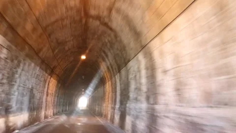 Hyperlapse in Gallery with a car Stock Footage 134826341