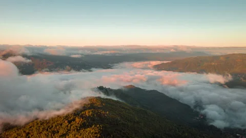 Hyperlapse of Geres Mountain Video stock 188510242