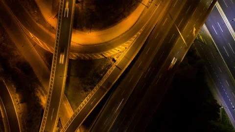 Hyperlapse Highwhay Video stock 135226663