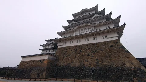 Hyperlapse of Himeji Castle Stock Footage 101890692