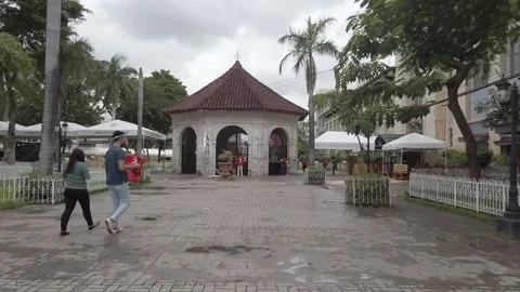 Hyperlapse I Magellan's Cross I Cebu  I Spanish Heritage 1 Stock-Footage 159781768