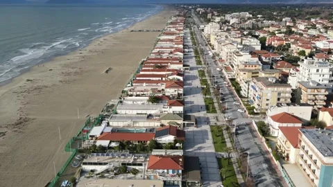 Hyperlapse Lido di Camaiore Video stock 149904937