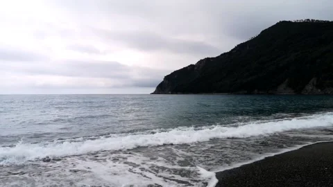 Hyperlapse mare mosso Stock Footage 134826246