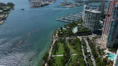 Hyperlapse Miami Bay Stock Footage 237363956