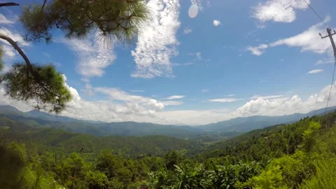 Hyperlapse mountain and cloud Stock Footage 220414355
