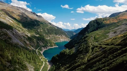 Hyperlapse of mountain lake in Carinthia, Austria. Video stock 95051279