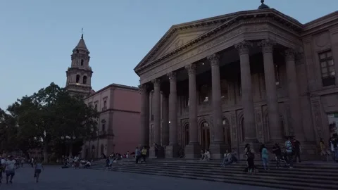 Hyperlapse museum Stock Footage 153515735