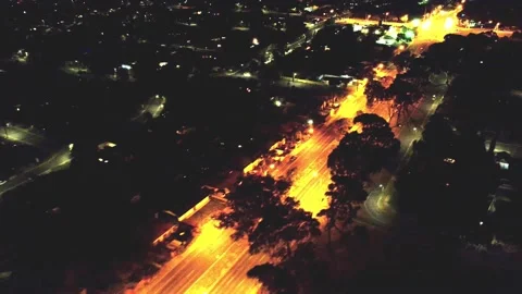 Hyperlapse Night Stock Footage 168043923