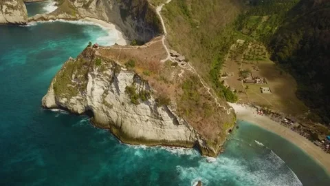 Hyperlapse Nusa Penida part 3 Stock Footage 205468244