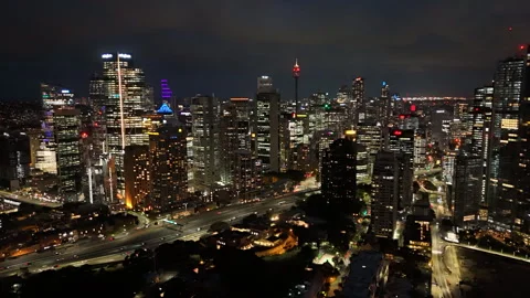 Hyperlapse over Sydney Stock Footage 271489837