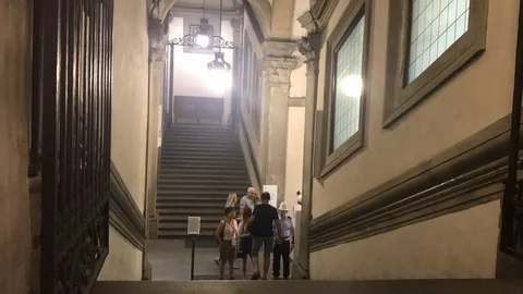 Hyperlapse Palazzo vecchio Stock Footage 93877888