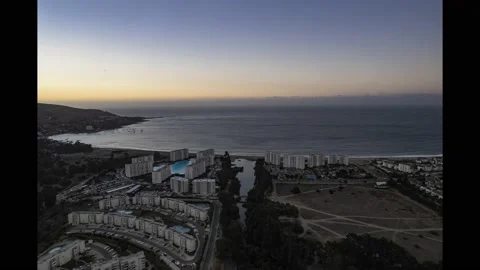Hyperlapse Papudo Stock Footage 190637478