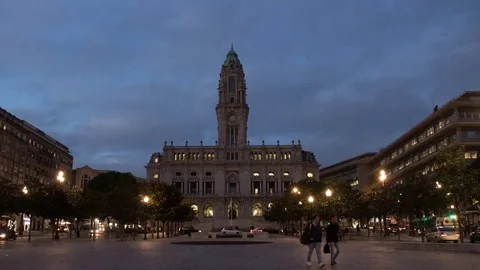 HYPERLAPSE PORTO Video stock 76907614