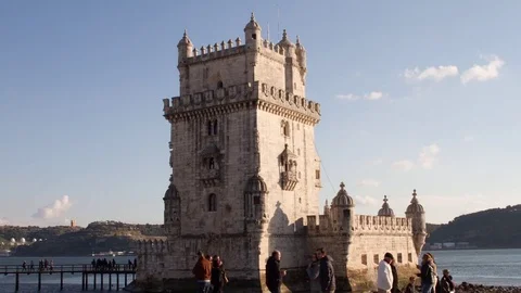 HYPERLAPSE PORTUGAL LISBON Video stock 76864896