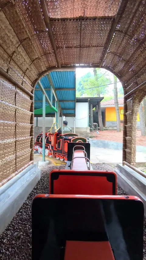 Hyperlapse POV of enjoying the lake train ride Stock Footage 325522763
