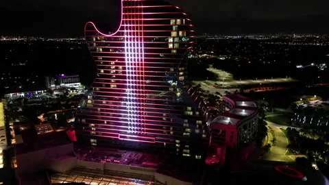 Hyperlapse Reveal Hotel Stock Footage 223238949