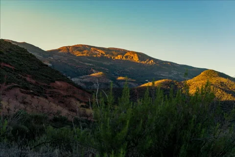 Hyperlapse rock formation Jorairatar. Stock Footage 267606338
