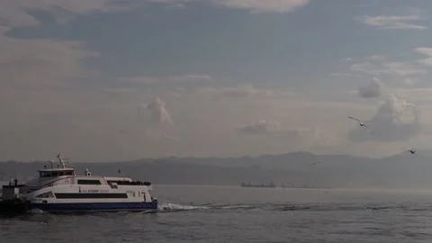 Hyperlapse on a Ship Stock Footage 171834957