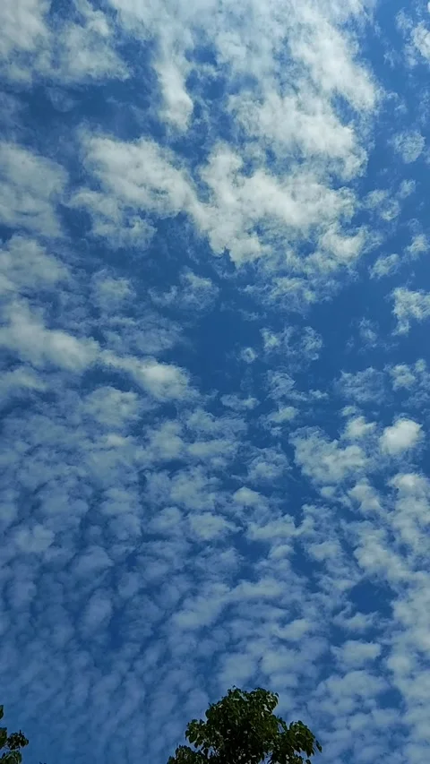 Hyperlapse sky blue Stock Footage 276150080