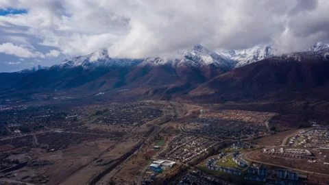 Hyperlapse Snow Mountains Video stock 135231227