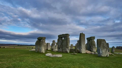 Hyperlapse of stonehendge Stock Footage 62851029