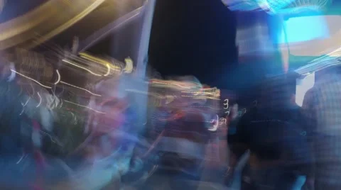 Hyperlapse of the strip in Las Vegas Stock Footage 43770798