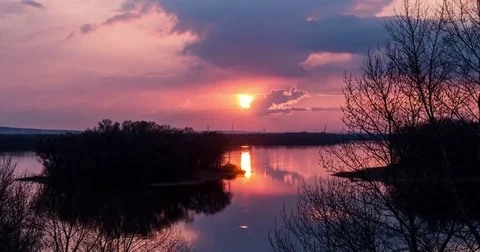 Hyperlapse sunset 库存影片 73570565