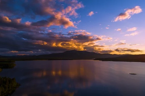 Hyperlapse into the sunset. Stock Footage 123047691