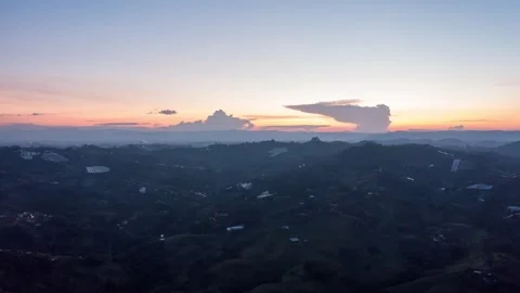 Hyperlapse sunset Video stock 291749839