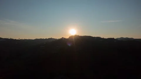Hyperlapse sunset of mountain Stock-Footage 291750669