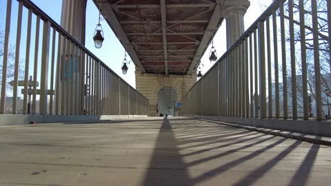 Hyperlapse timelapse people and traffic in Paris Stock Footage 171566471