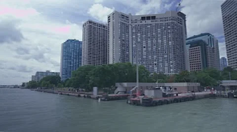 Hyperlapse Toronto Harbourfront Stock Footage 66517482