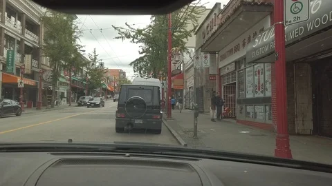 Hyperlapse vancouver streets Video stock 110519979