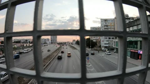 Hyperlapse on Vasil Levski Boulevard Stock Footage 160912648